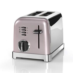 Cuisinart Többfunkciós kenyérpirító 2 szeletes 900W - gyöngyház rózsaszín