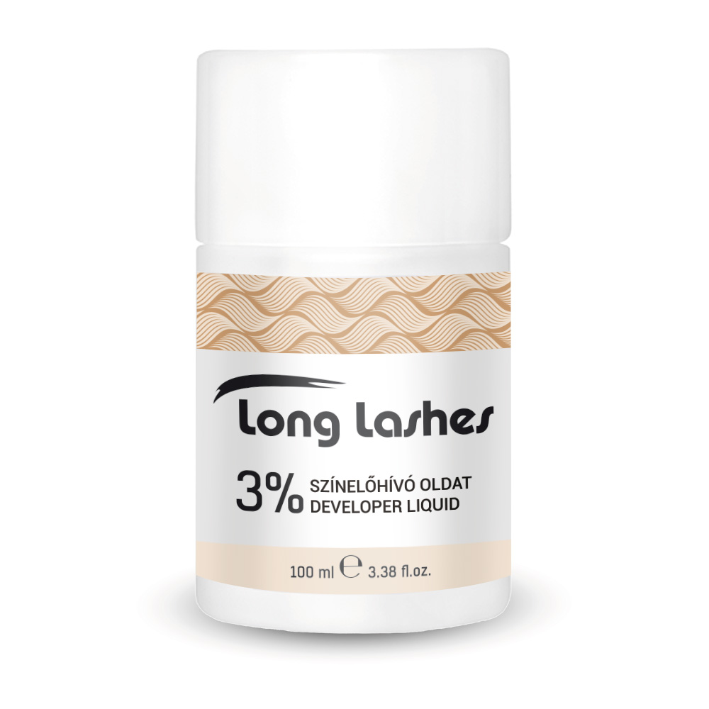 Long Lashes Színelőhívó oldat 3% 100ml - Image 2
