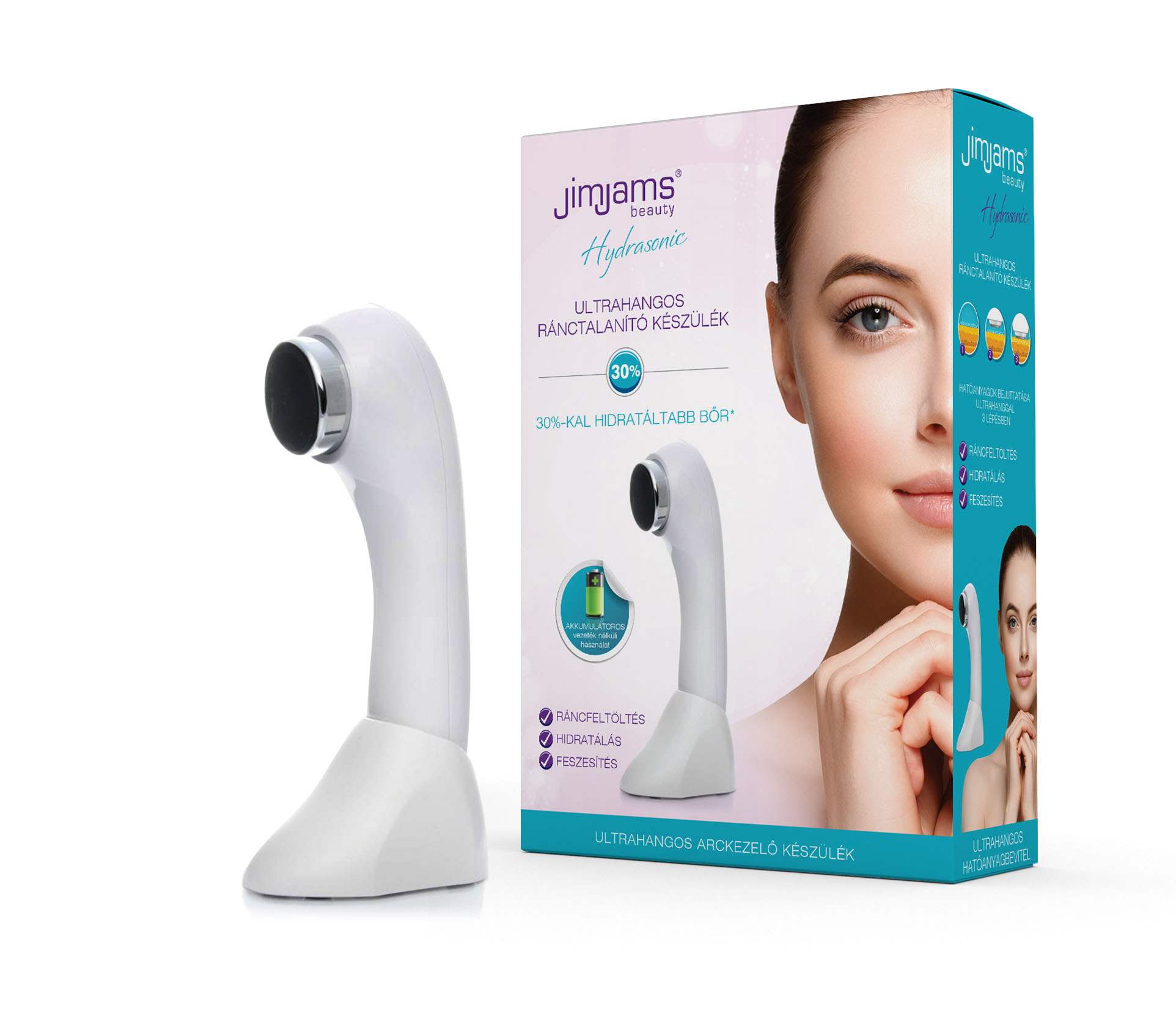 JimJams HYDRASONIC Ultrahangos ránctalanító készülék - Image 3