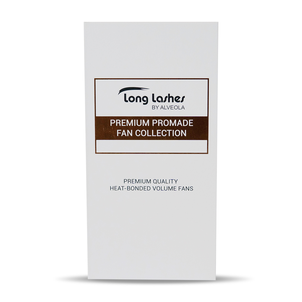 Long Lashes 3D Premium Promade Volume Fans D/0,07 11mm - Image 3