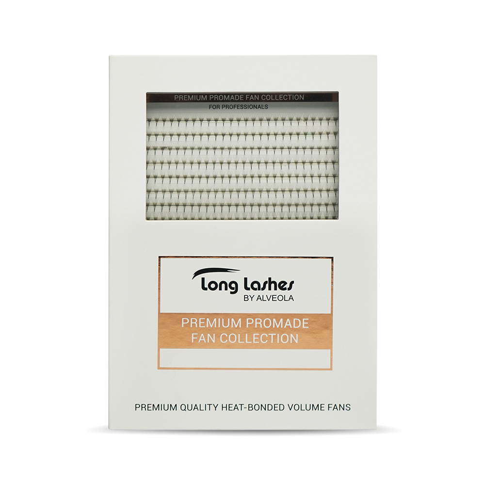 Long Lashes 4D Premium Promade Volume Fans D/0,05 11mm - Image 3