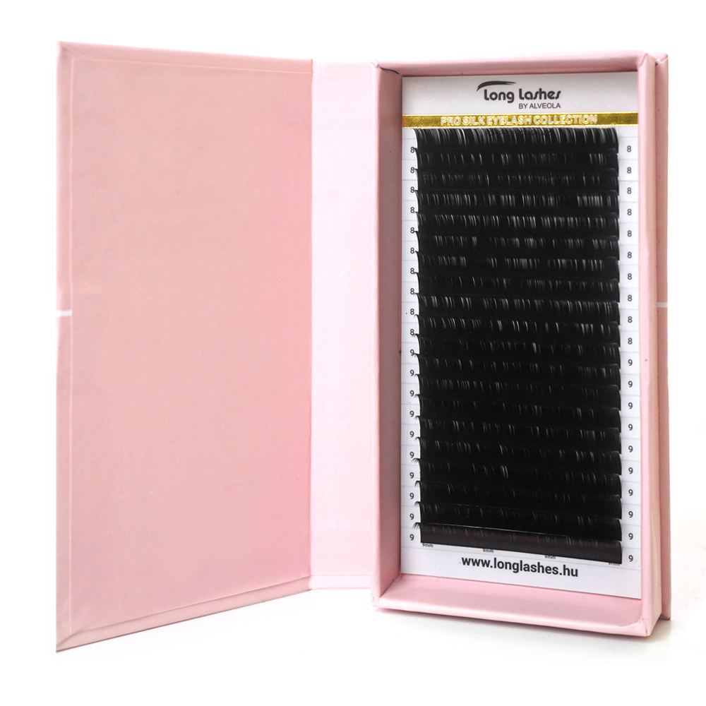Long Lashes Pro Silk Szempilla -D- 0,085 9-15mm