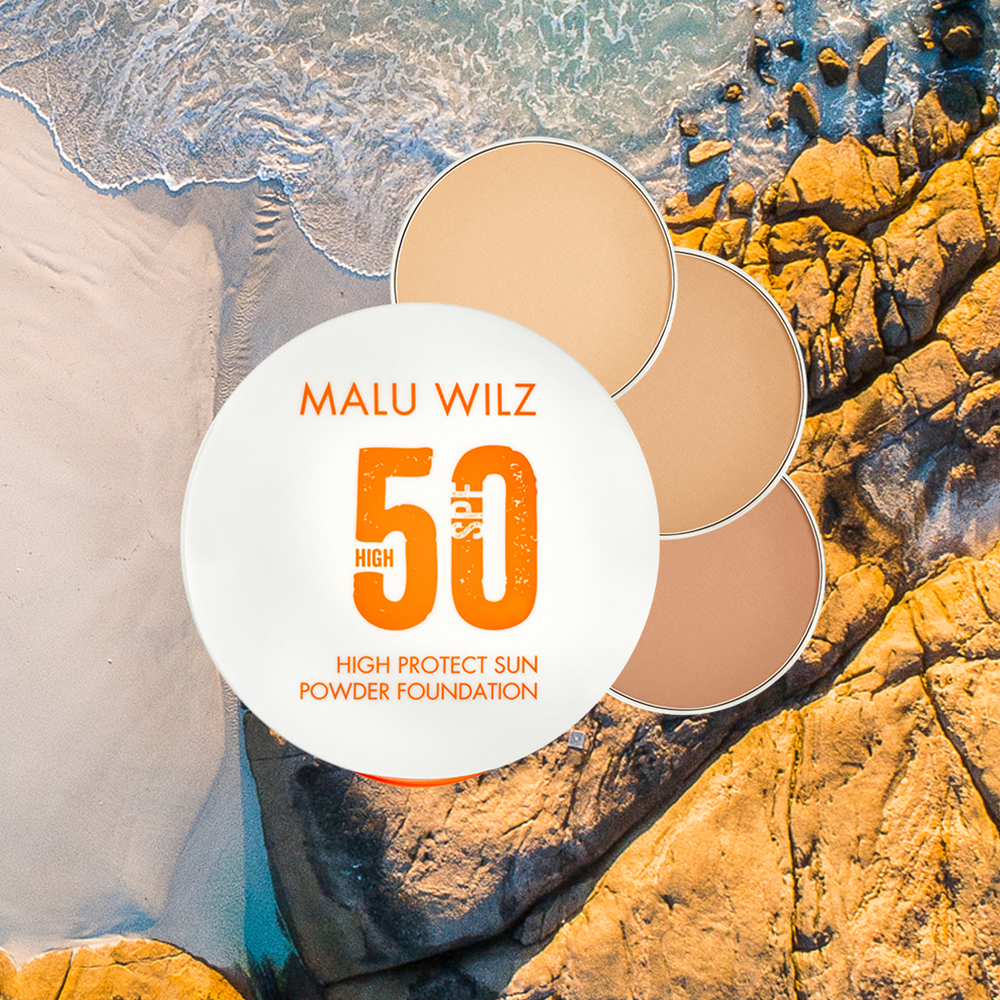 Malu Wilz High Protect Sun alapozó púder SPF50 Nr.30 - Image 5