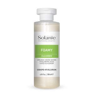 Solanie Szőlő-hialuron habzó lemosó gél 200 ml