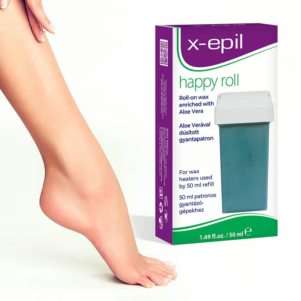 X-Epil Happy Roll Gyantapatron 50 ml- Aloe - Image 2