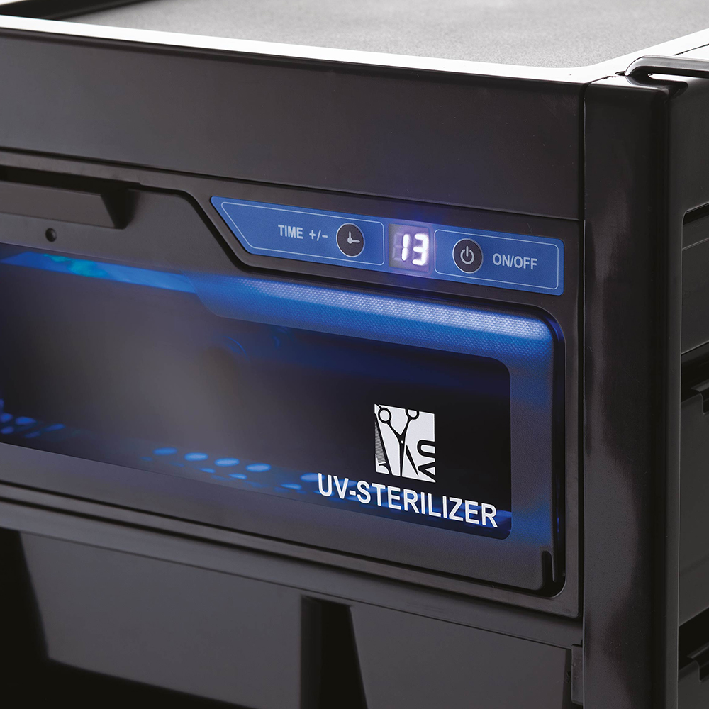 New York UV Pro Black eszközkocsi eszközfertőtlenítővel - Image 3