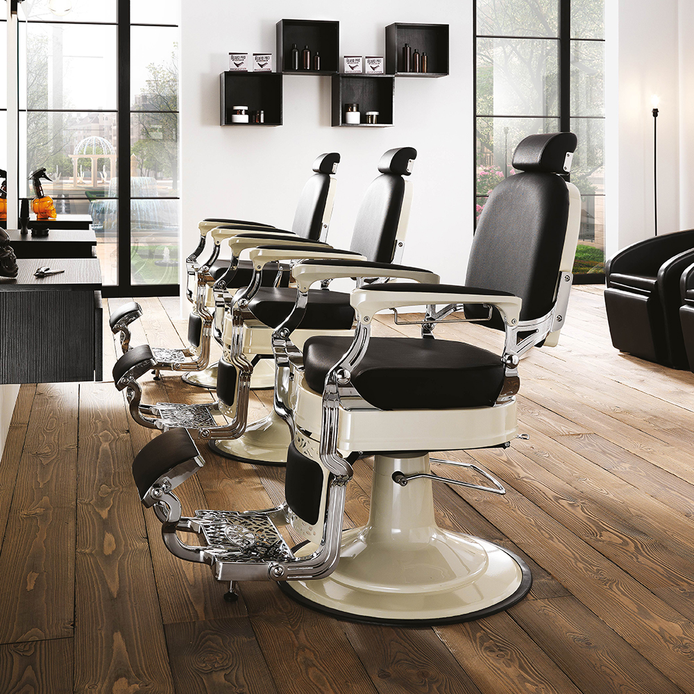 Hair Mustang fekete Barber szék - Image 3