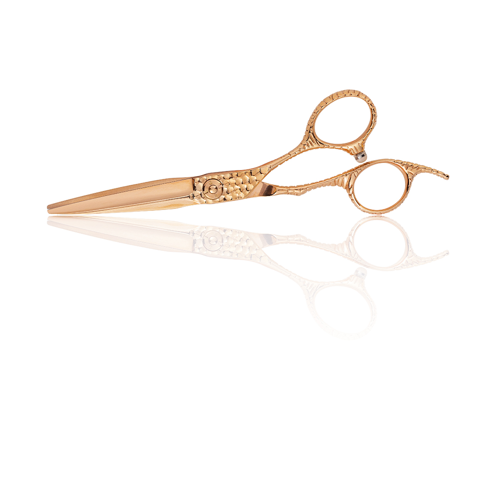 Lameo Elite E4 Cobalt Offset fodrászolló 5,5 rosegold