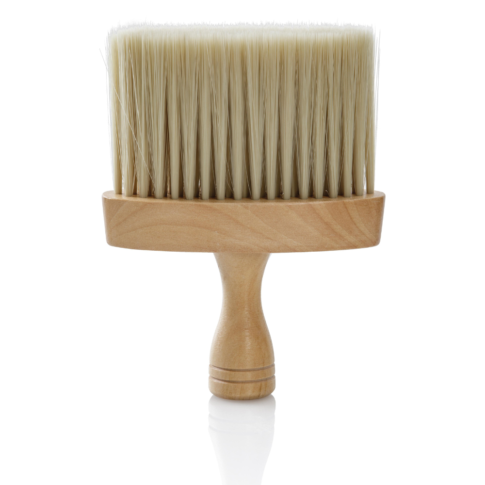 Hair Care Barber nyakszirtkefe fa nyéllel