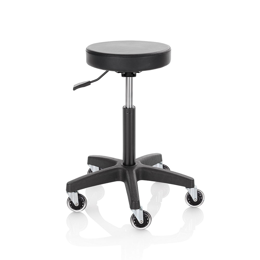 Roller Pro Ideal Round M forgózsámoly fekete talppal