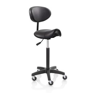 Roller Pro Ideal Sadlle L háttámlás nyeregzsámoly fekete talppal